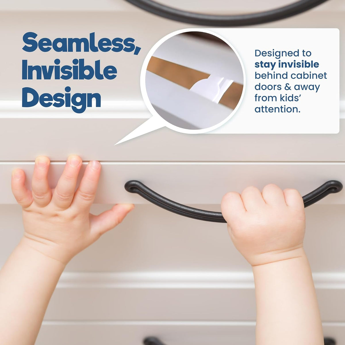 Trovely Invisible Cabinet Latch™