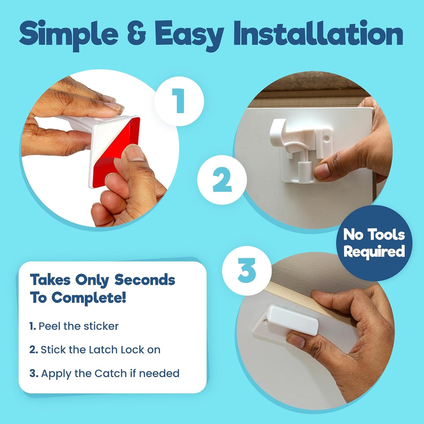 Trovely Invisible Cabinet Latch™