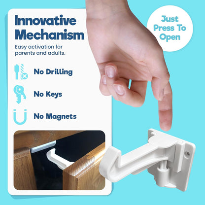 Trovely Invisible Cabinet Latch™