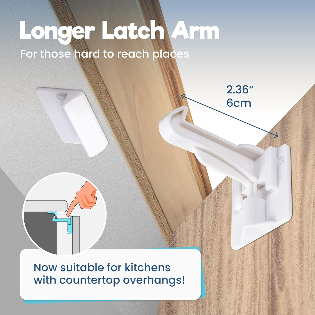 Trovely Invisible Cabinet Latch™